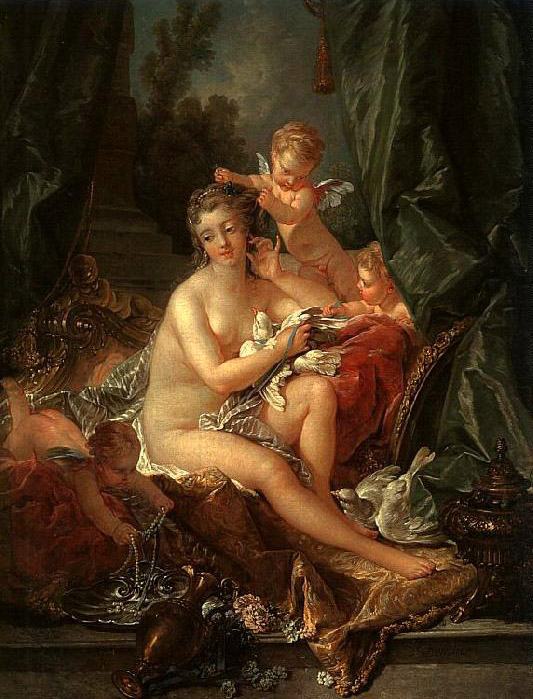 Francois Boucher Toilet of Venus